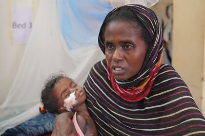 ‘I can’t afford to save both twins’: Sudan’s war left one mother with an impossible choice
