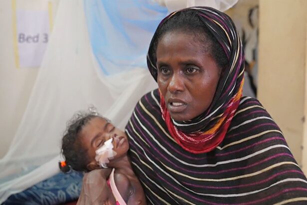 ‘I can’t afford to save both twins’: Sudan’s war left one mother with an impossible choice