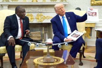 Trump says US to boycott South Africa G20 summit over white ‘genocide’