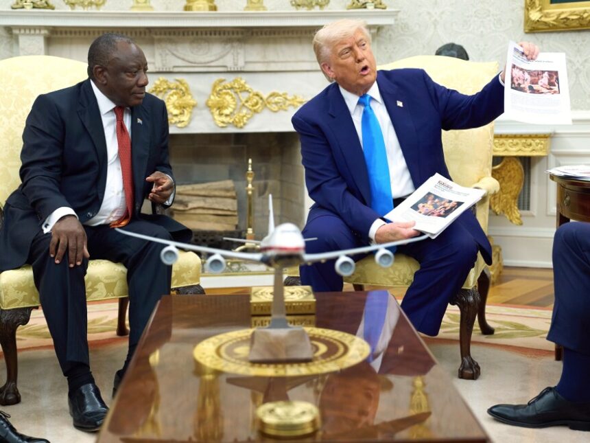 Trump says US to boycott South Africa G20 summit over white ‘genocide’ Trump says US to boycott South Africa G20 summit over white ‘genocide’