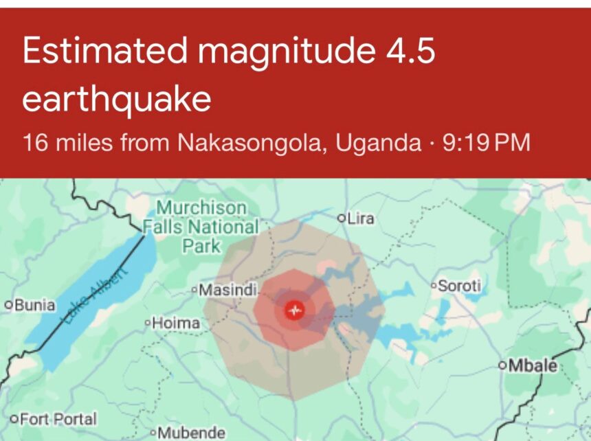 Earthquake Tremors Felt in Uganda as East African Rift Remains Active Earthquake Tremors Felt in Uganda as East African Rift Remains Active