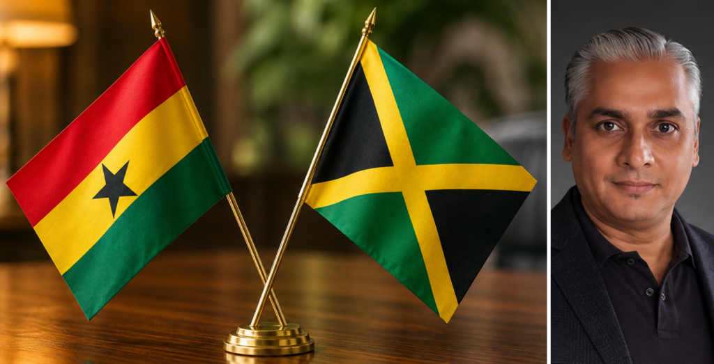 Ghana–Jamaica partnership opens a new chapter for Africa–Caribbean relations, Gautam Karve Editor-in-Chief, World Media Organization